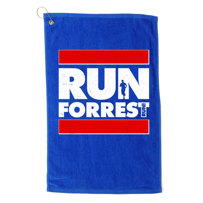 Funny Run Forrest Run Logo Platinum Collection Golf Towel