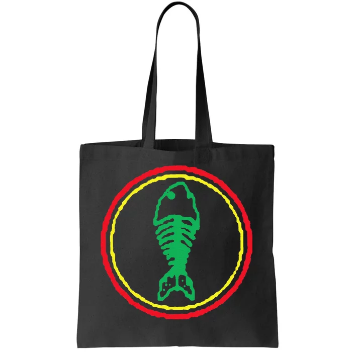 Fishbone Retro Fishing Lover Tote Bag