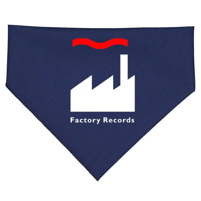 Factory Records USA-Made Doggie Bandana