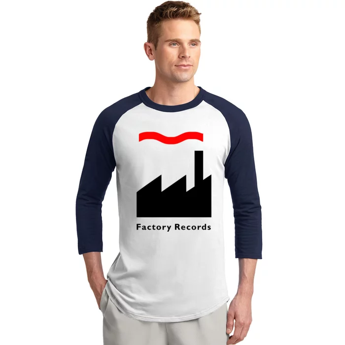 Factory Records Baseball Sleeve Shirt