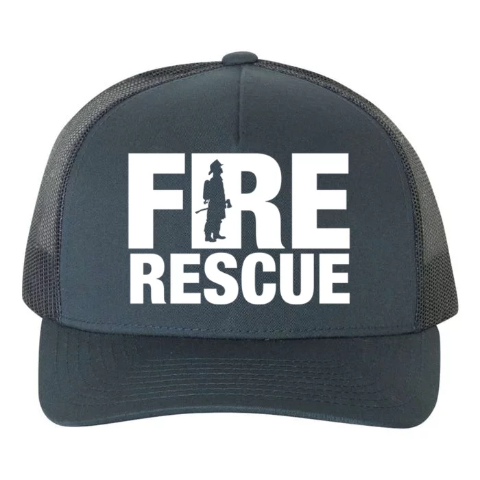 Fire Rescue Firefighter Honor Brave Tee Gift Idea Gift Yupoong Adult 5-Panel Trucker Hat