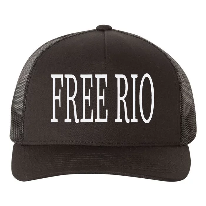 Free Rio Yupoong Adult 5-Panel Trucker Hat