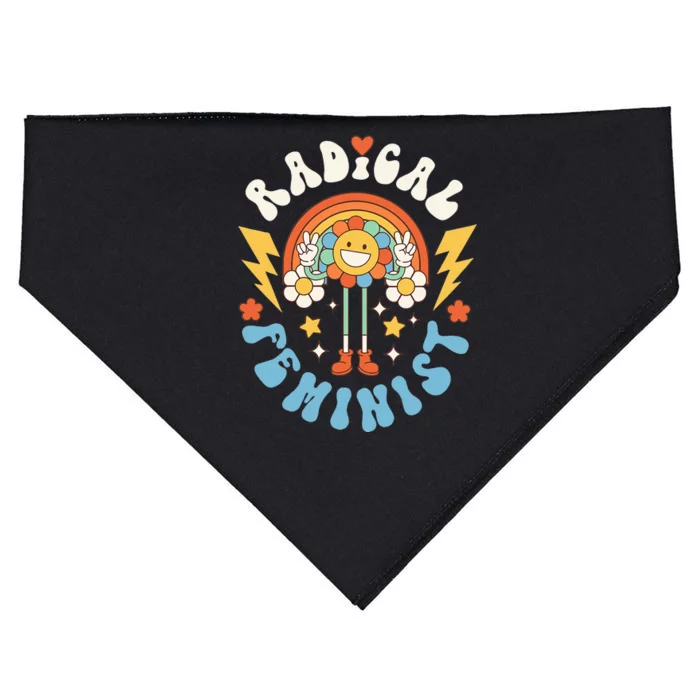 Feminist Radical Feminist USA-Made Doggie Bandana