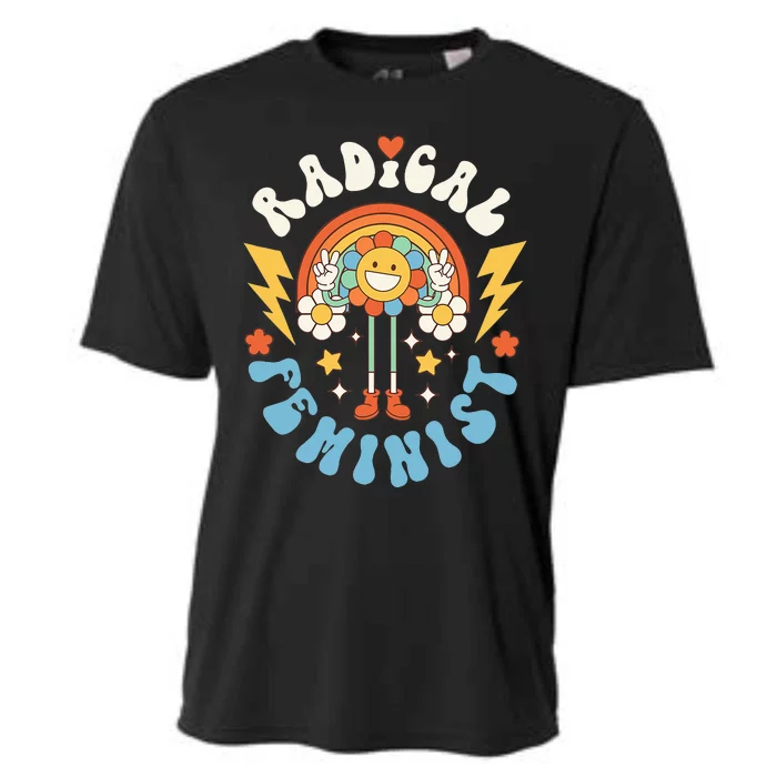 Feminist Radical Feminist Cooling Performance Crew T-Shirt