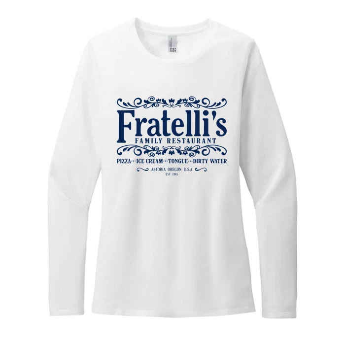 Family Restaurant Womens CVC Long Sleeve Shirt