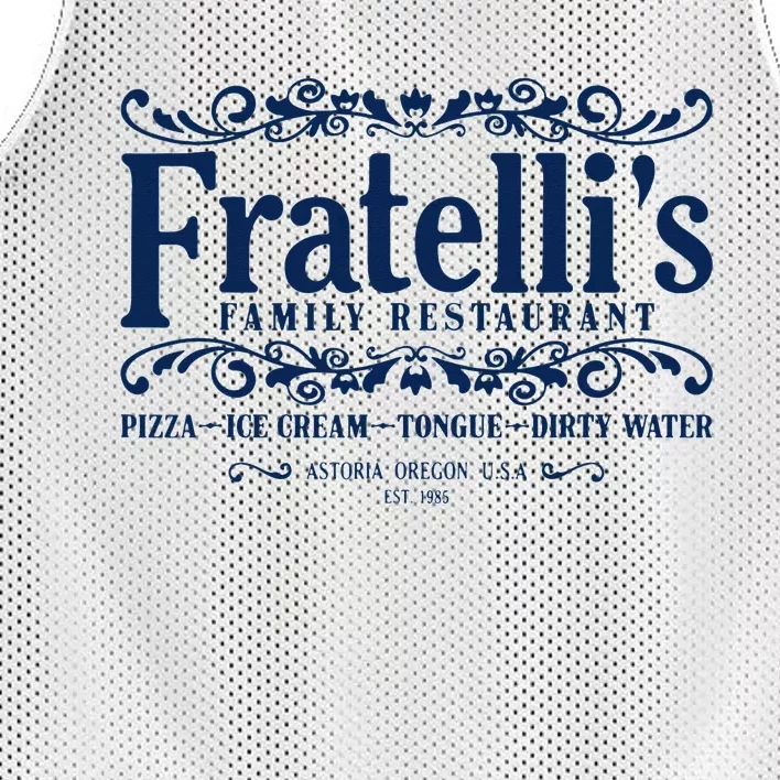 Family Restaurant Mesh Reversible Basketball Jersey Tank