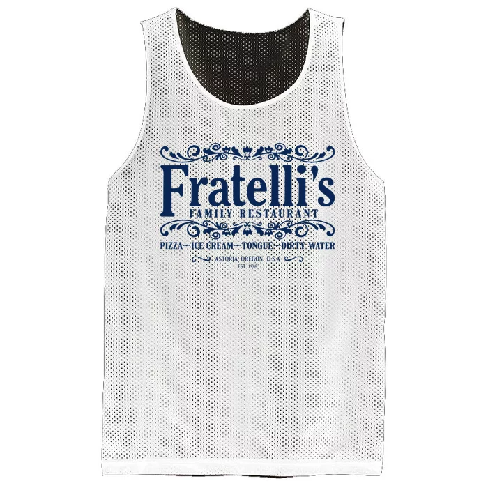 Family Restaurant Mesh Reversible Basketball Jersey Tank