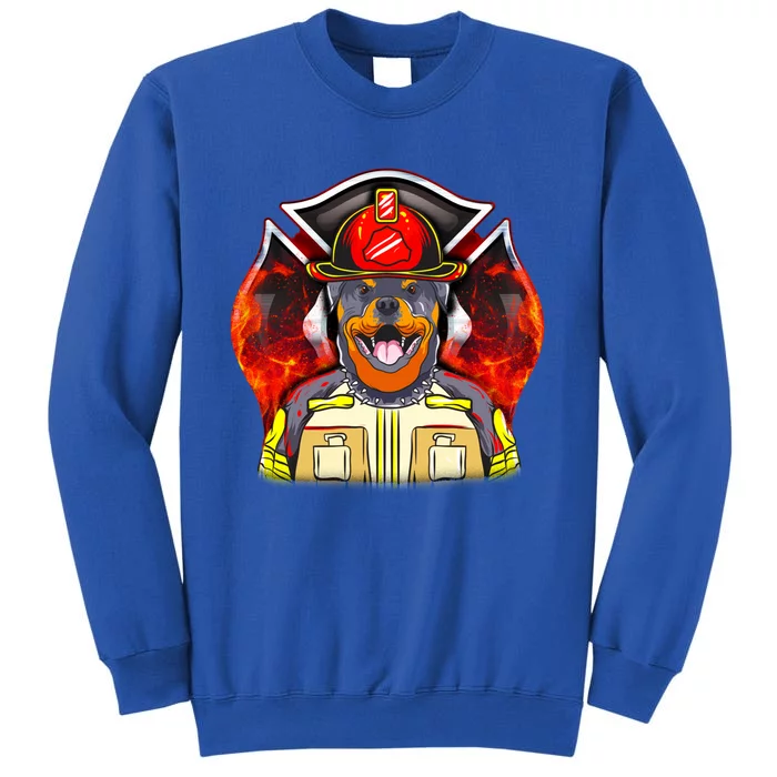 Funny Rottweiler Fire Gift Sweatshirt