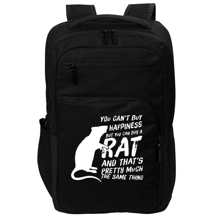 Funny Rat For Rat Lovers And Rat Owners Impact Tech Backpack