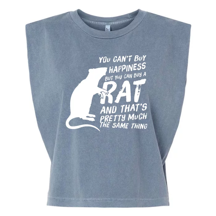 Funny Rat For Rat Lovers And Rat Owners Garment-Dyed Women's Muscle Tee