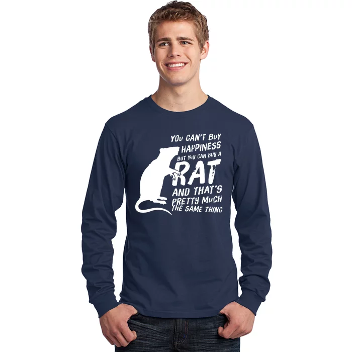 Funny Rat For Rat Lovers And Rat Owners Long Sleeve Shirt