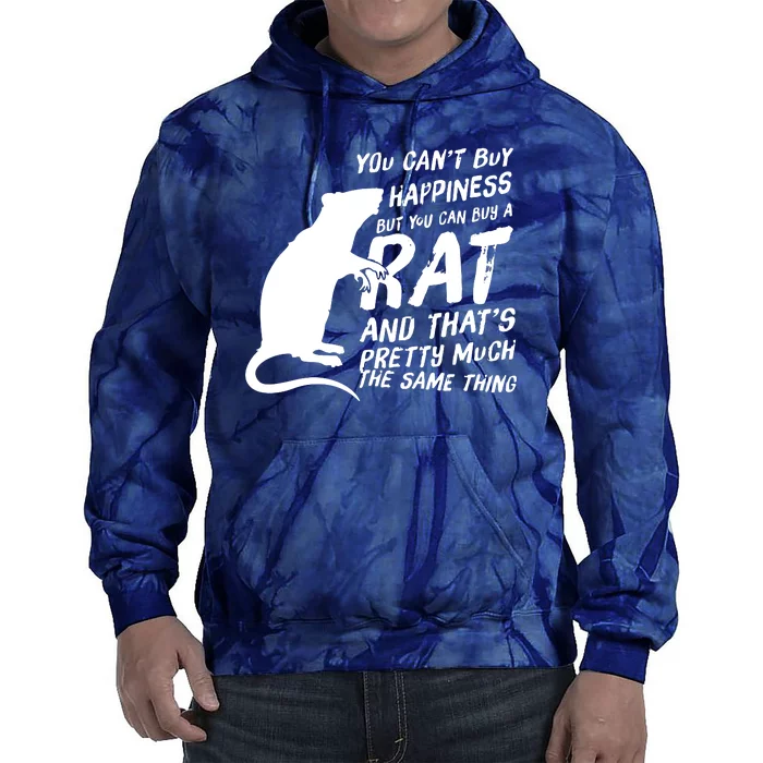 Funny Rat For Rat Lovers And Rat Owners Tie Dye Hoodie