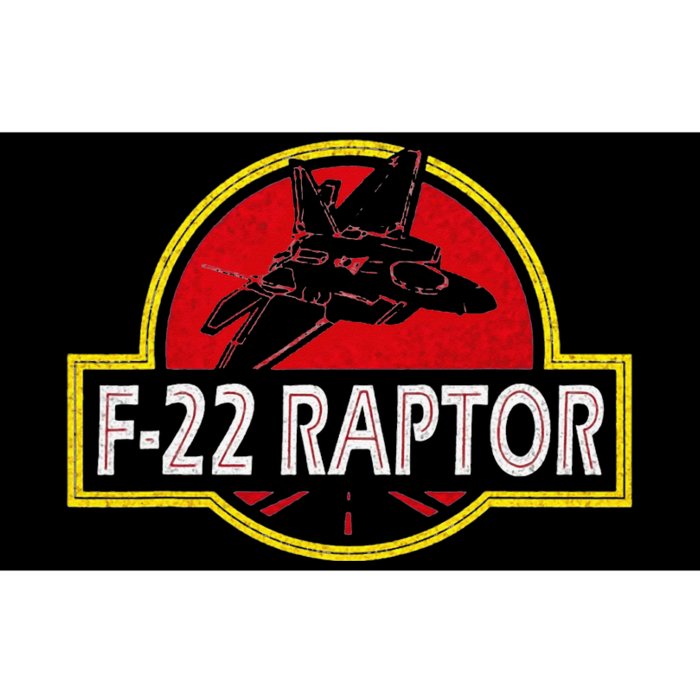 F22 Raptor Fighter Jet Pilot Airplane 4th of July Vintage Bumper Sticker