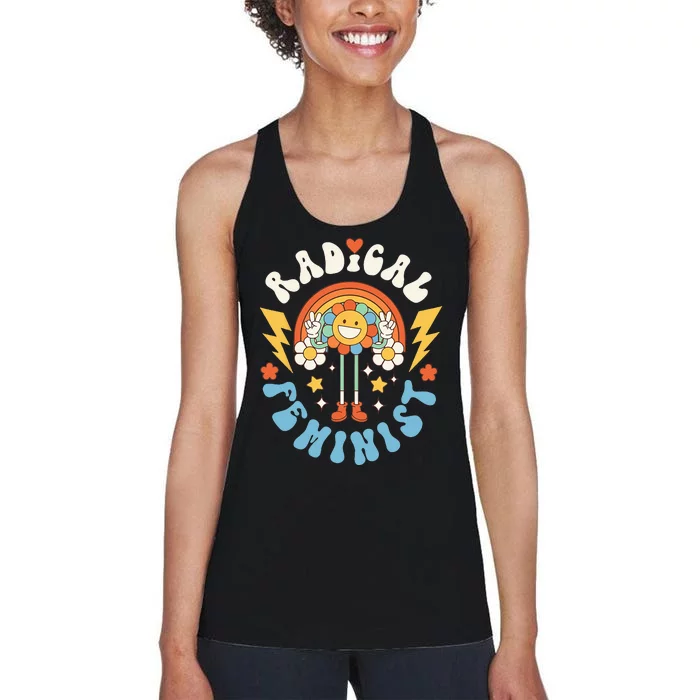 Feminist Radical Feminist Women's Racerback Tank