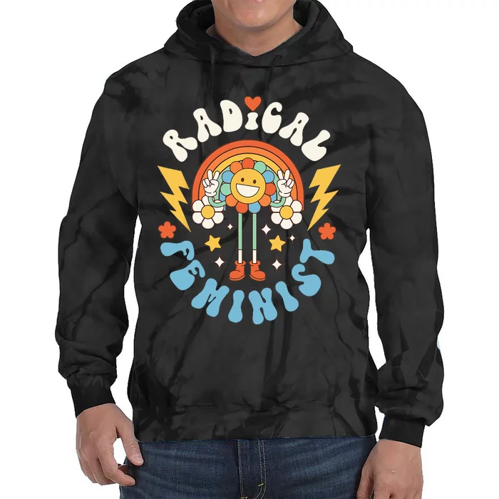 Feminist Radical Feminist Tie Dye Hoodie