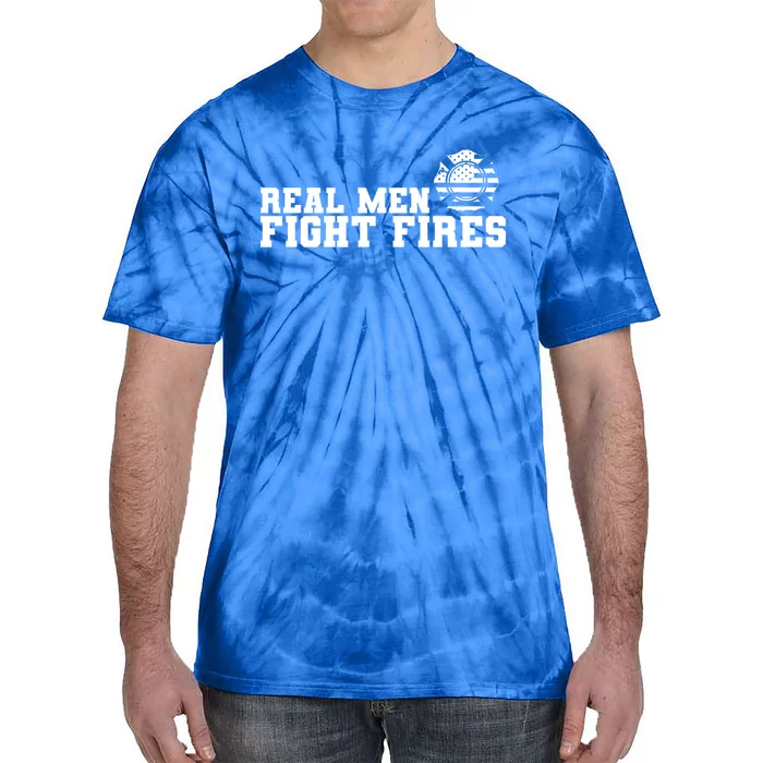 Firefighter Real Fight Fires Usa Cute Gift Tie-Dye T-Shirt