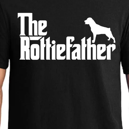 Funny Rottweiler Father Dad Shirts The Rottie Father Tee Pajama Set