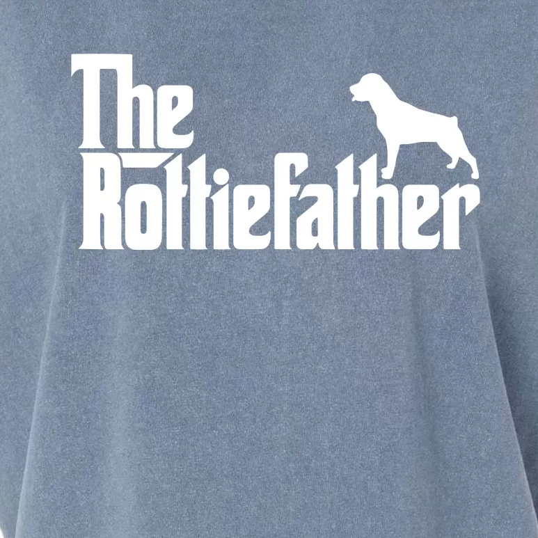 Funny Rottweiler Father Dad Shirts The Rottie Father Tee Garment-Dyed Women's Muscle Tee