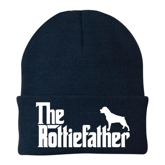 Funny Rottweiler Father Dad Shirts The Rottie Father Tee Knit Cap Winter Beanie