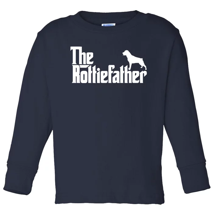 Funny Rottweiler Father Dad Shirts The Rottie Father Tee Toddler Long Sleeve Shirt