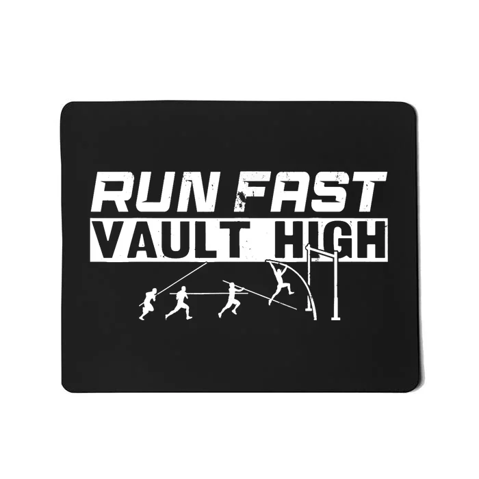 Funny Run Fast Vault High Pole Vault Mousepad