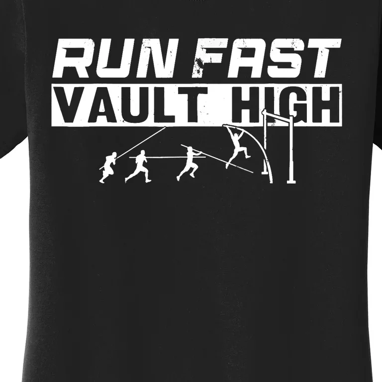 Funny Run Fast Vault High Pole Vault Women's T-Shirt