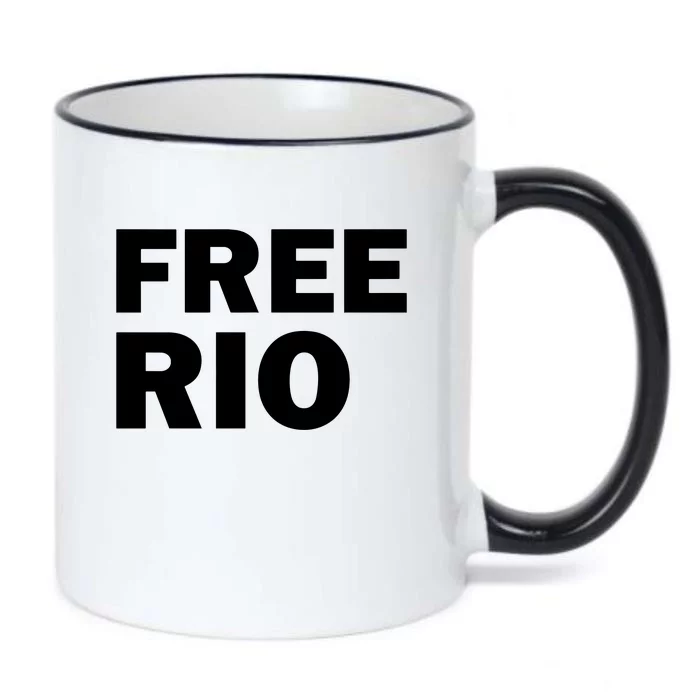 Free Rio Black Color Changing Mug