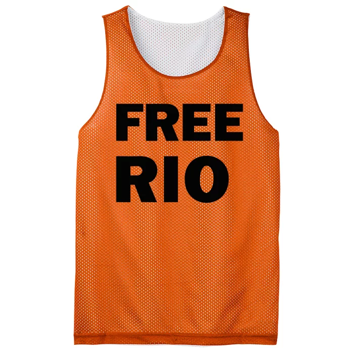 Free Rio For Rio Fans Mesh Reversible Basketball Jersey Tank