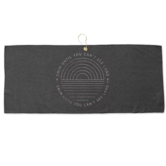 Frightened Rabbit Large Microfiber Waffle Golf Towel