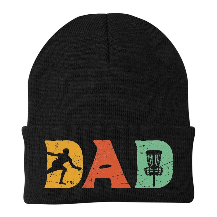 Funny Retro Fathers Day Golf Club Knit Cap Winter Beanie