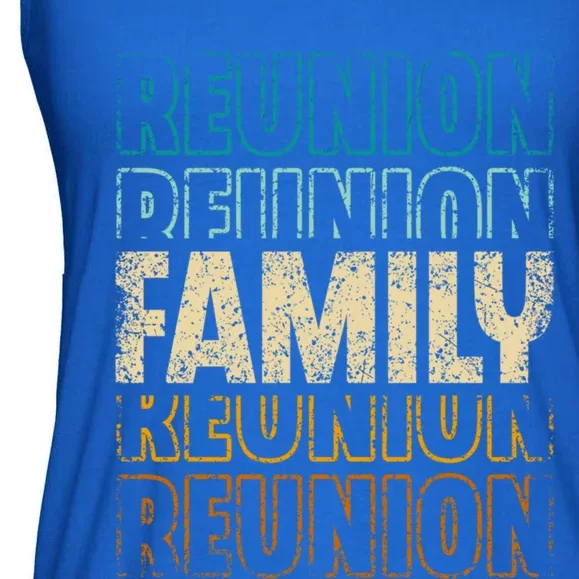 Family Reunion Families Gathering Meeting Family Cute Gift Ladies Essential Flowy Tank