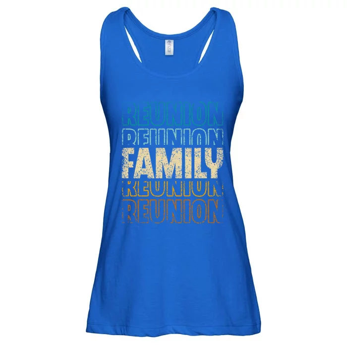 Family Reunion Families Gathering Meeting Family Cute Gift Ladies Essential Flowy Tank