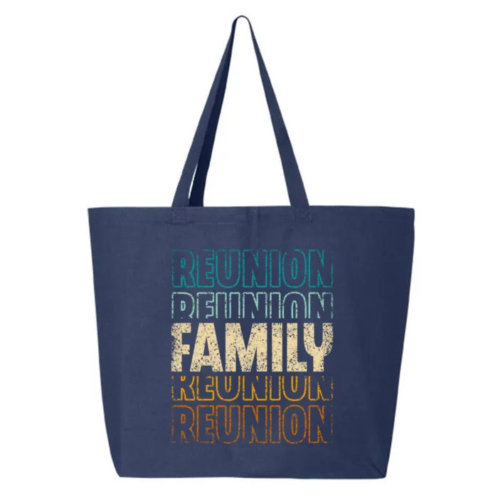 Family Reunion Families Gathering Meeting Family Cute Gift 25L Jumbo Tote