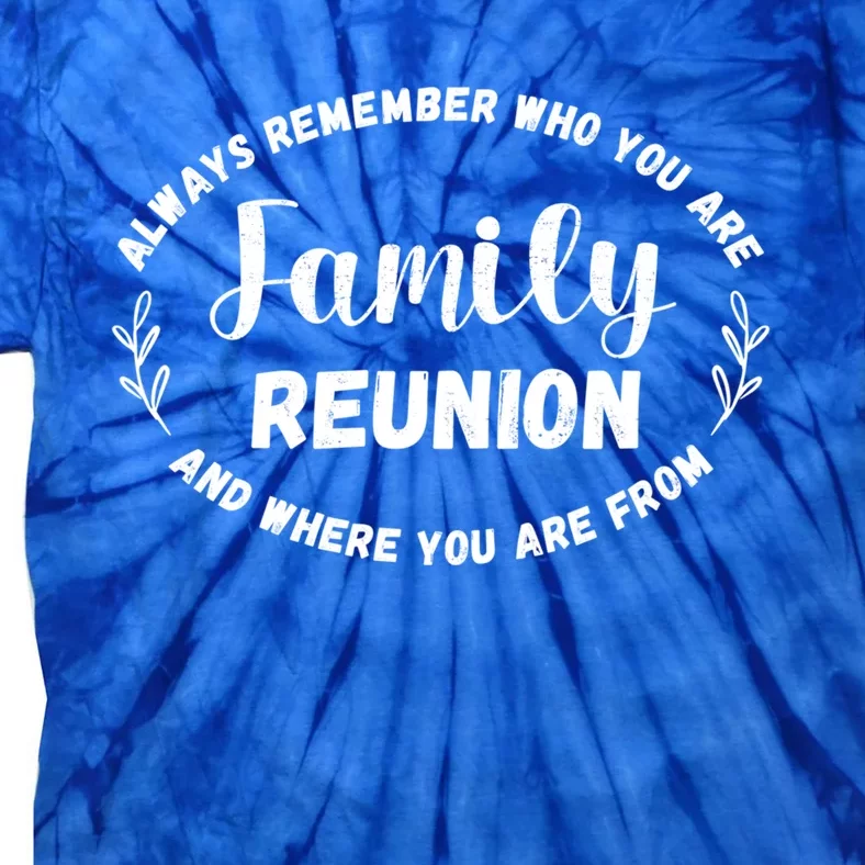 Family Reunion Family Party Gift Tie-Dye T-Shirt