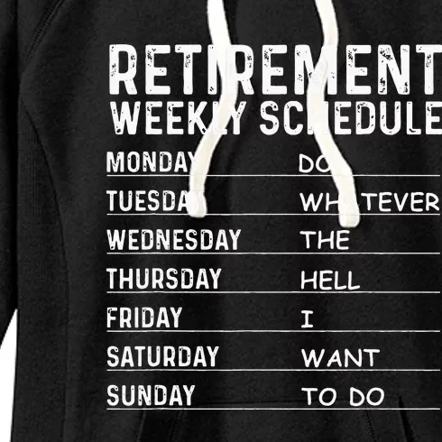 Funny Retirement Gift For Men Women Cool Retired Retiree Women's Fleece Hoodie