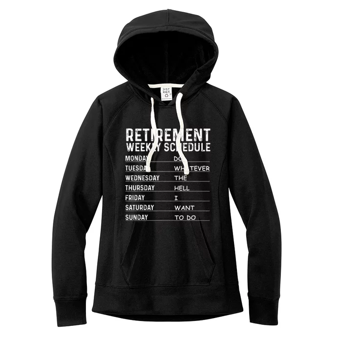 Funny Retirement Gift For Men Women Cool Retired Retiree Women's Fleece Hoodie