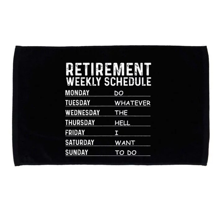 Funny Retirement Gift For Men Women Cool Retired Retiree Microfiber Hand Towel