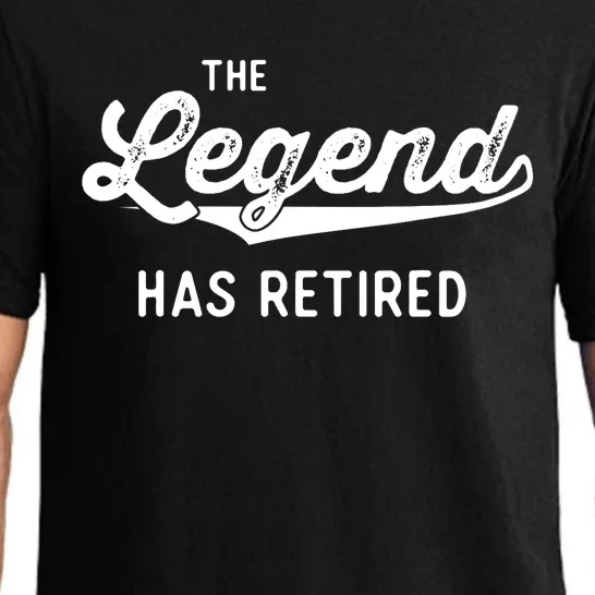 Funny Retirement Gifts The Legend Has Retired Pajama Set