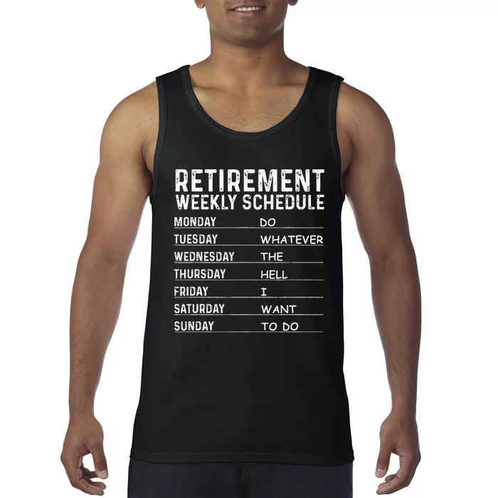 Funny Retirement Gift For  Cool Retired Retiree Tank Top