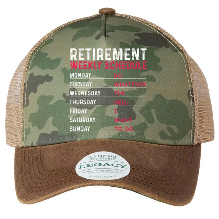 Funny Retirement Gift For Women Cool Retired Retiree Legacy Tie Dye Trucker Hat