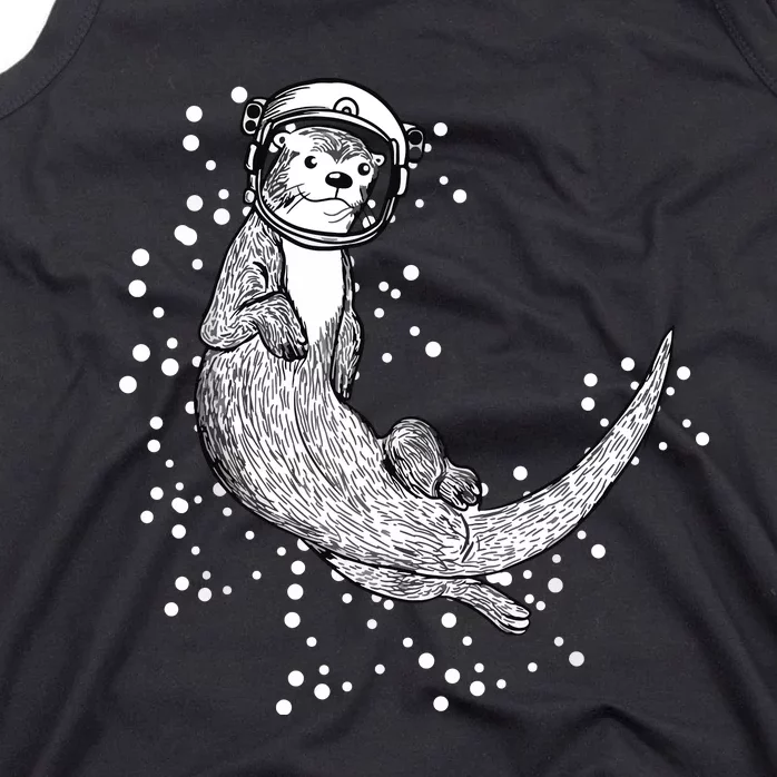 Ferret Rodent Gnawer Space Planet Universe Tank Top