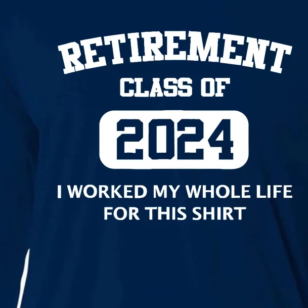 Funny Retirement Gifts For Retired Dad 2024 Retire Cooling Performance Long Sleeve Crew