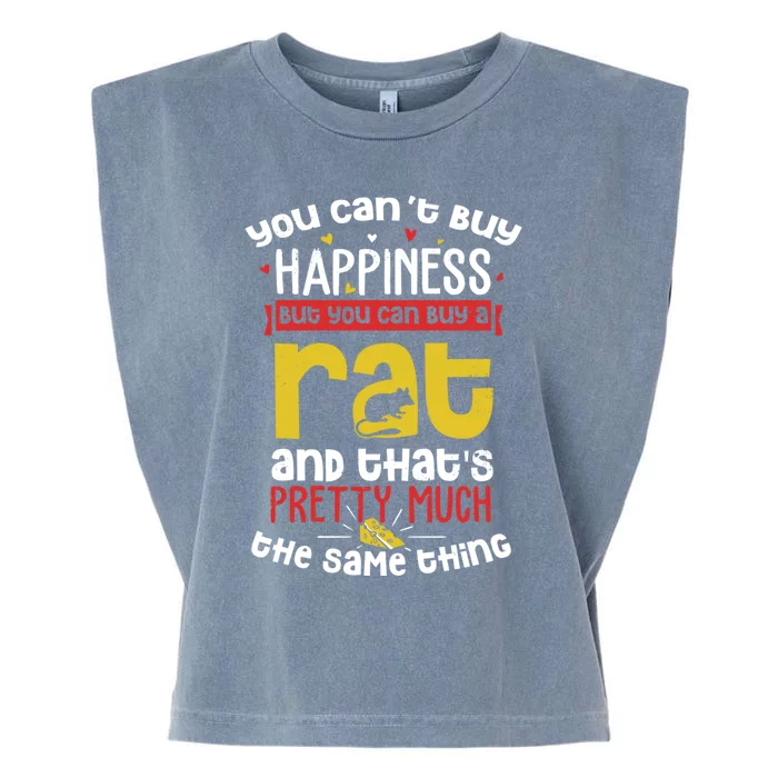 Funny Rat Gift For Big Time Rat Fans And Rat Owners Great Gift Garment-Dyed Women's Muscle Tee