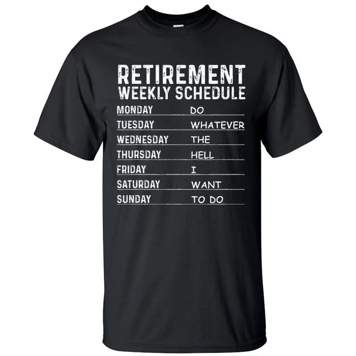 Funny Retirement Gift For  Cool Retired Retiree Tall T-Shirt