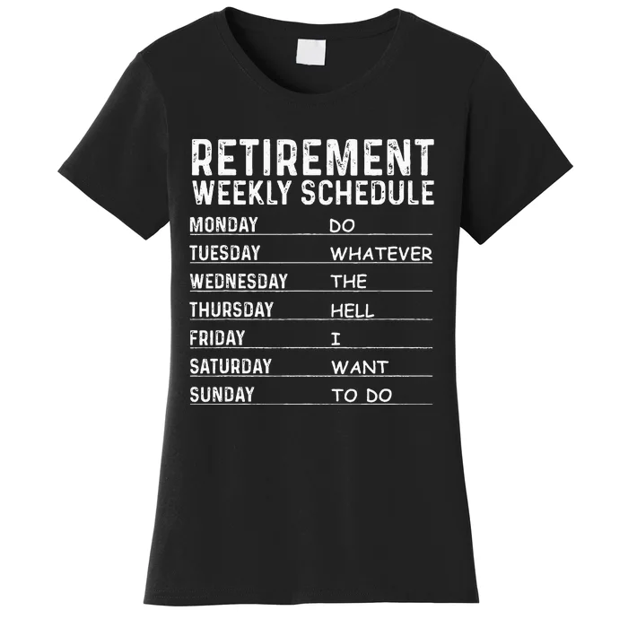 Funny Retirement Gift For  Cool Retired Retiree Women's T-Shirt