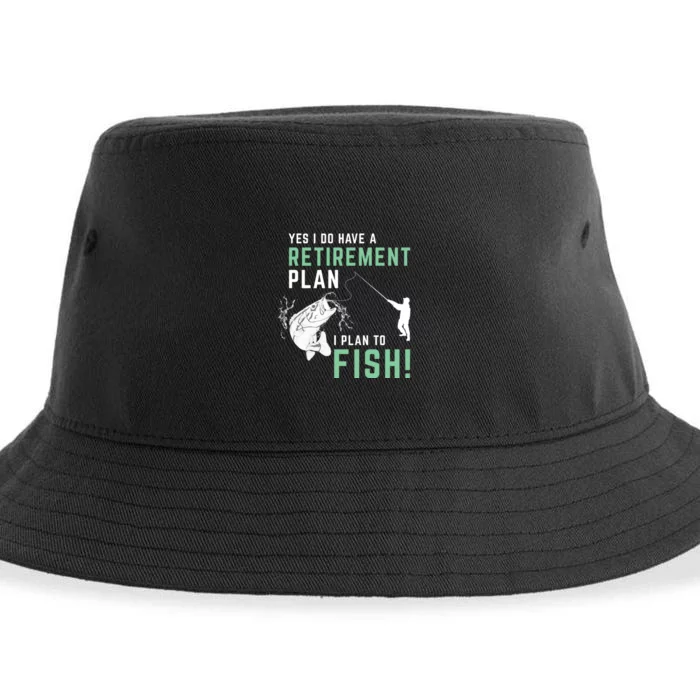 Fishing Retirement Gift Fishing Sustainable Bucket Hat