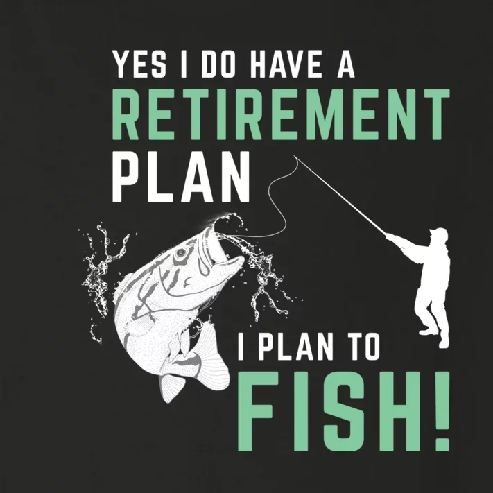 Fishing Retirement Gift Fishing Toddler Long Sleeve Shirt