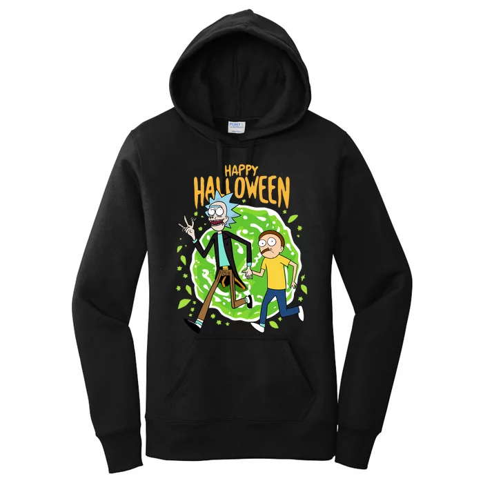 Funny Rick Halloween Women's Pullover Hoodie