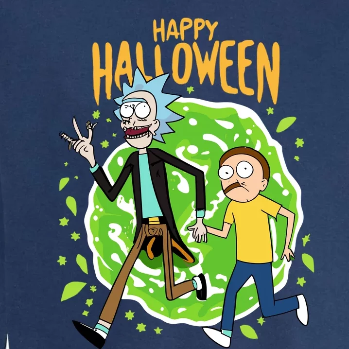 Funny Rick Halloween Garment-Dyed Sweatshirt