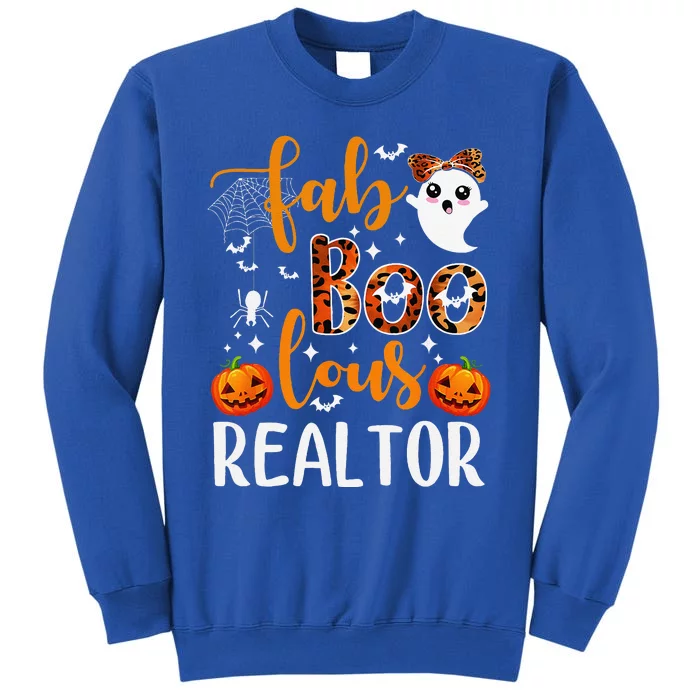 Faboolous Realtor Halloween Realtor Real Estate Agent Life Tall Sweatshirt